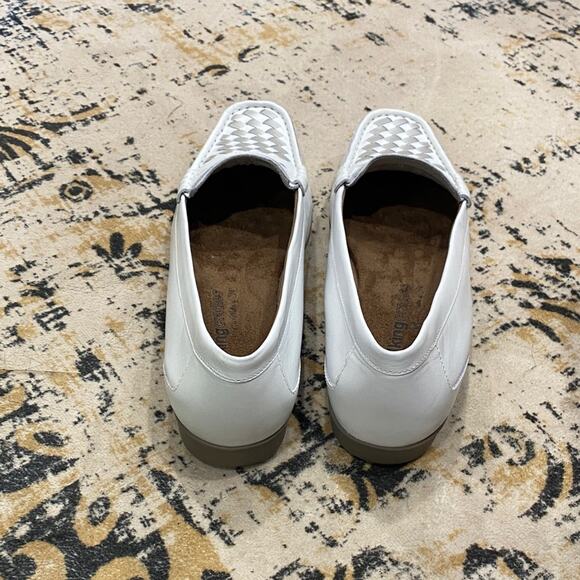 Walking Cradles White Woven Flats - Picture 3 of 5